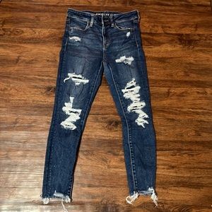 american eagle high rise jegging
